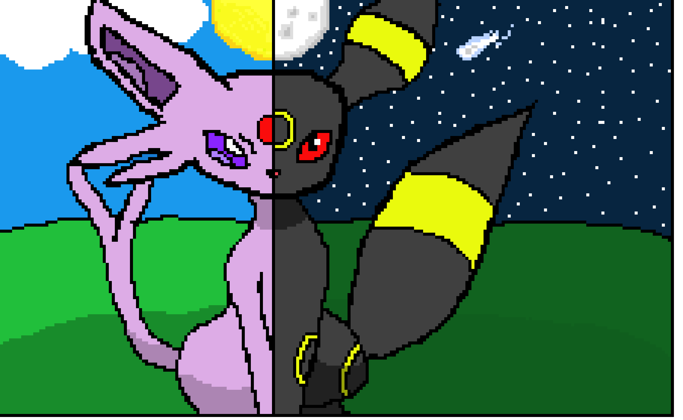 Espeon & Umbreon