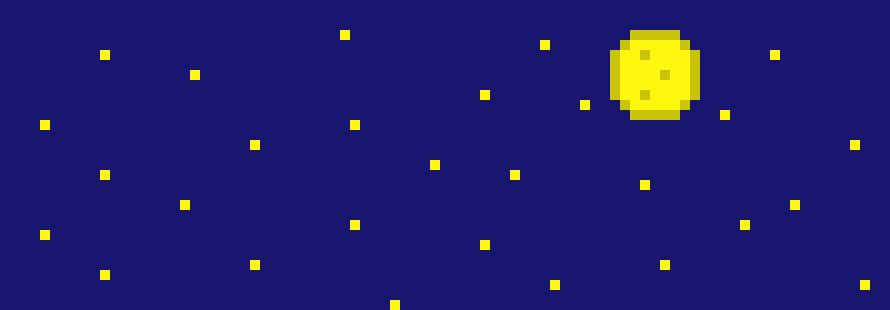 [6cc9a7] Night Sky