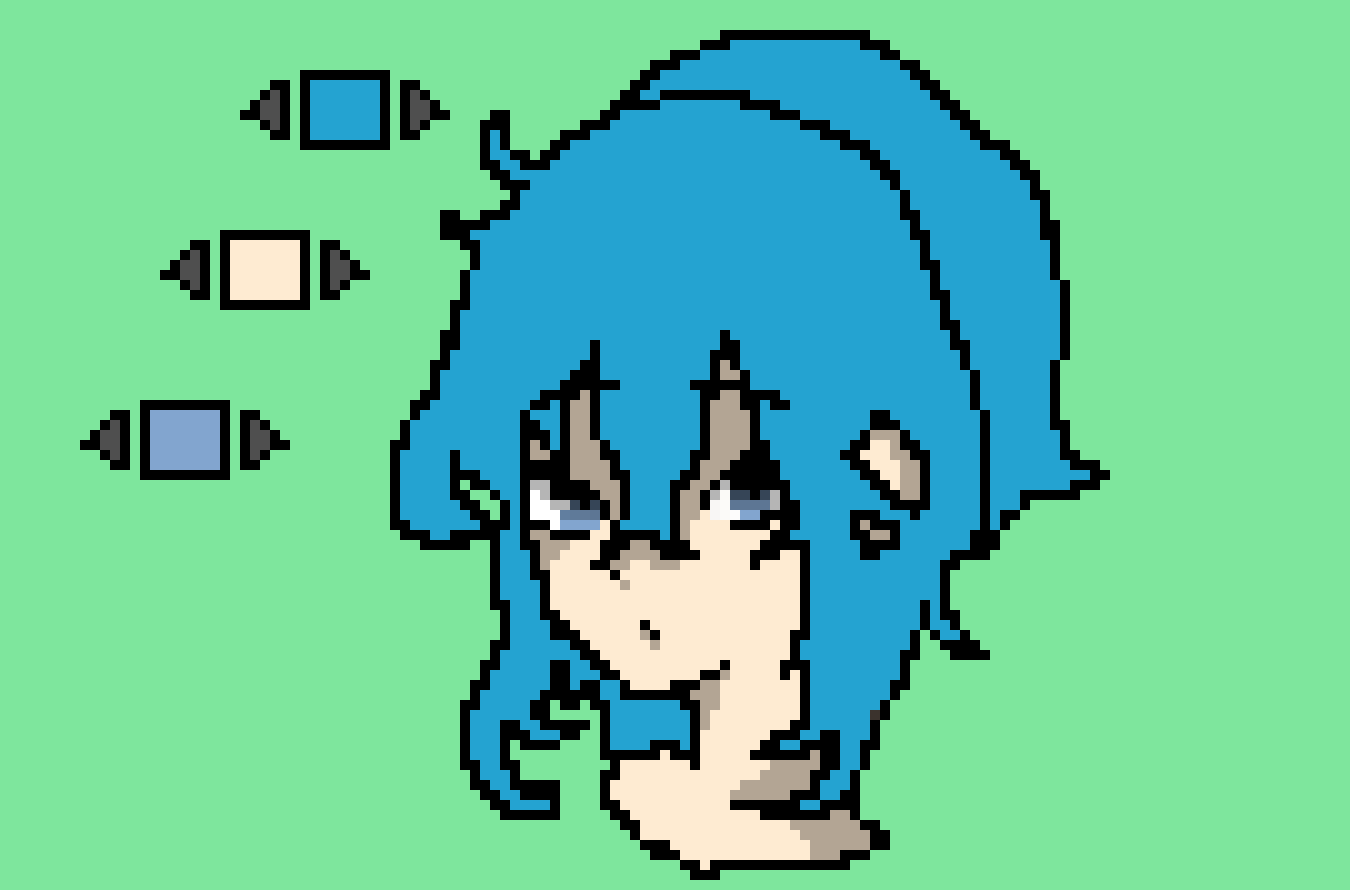 [ff4860] character 1 v1.0..blue