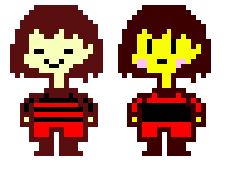 [9664c4] SwapFell Chara + Frisk