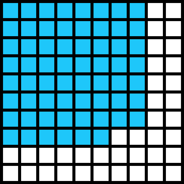[1f663b] 10x10 grid