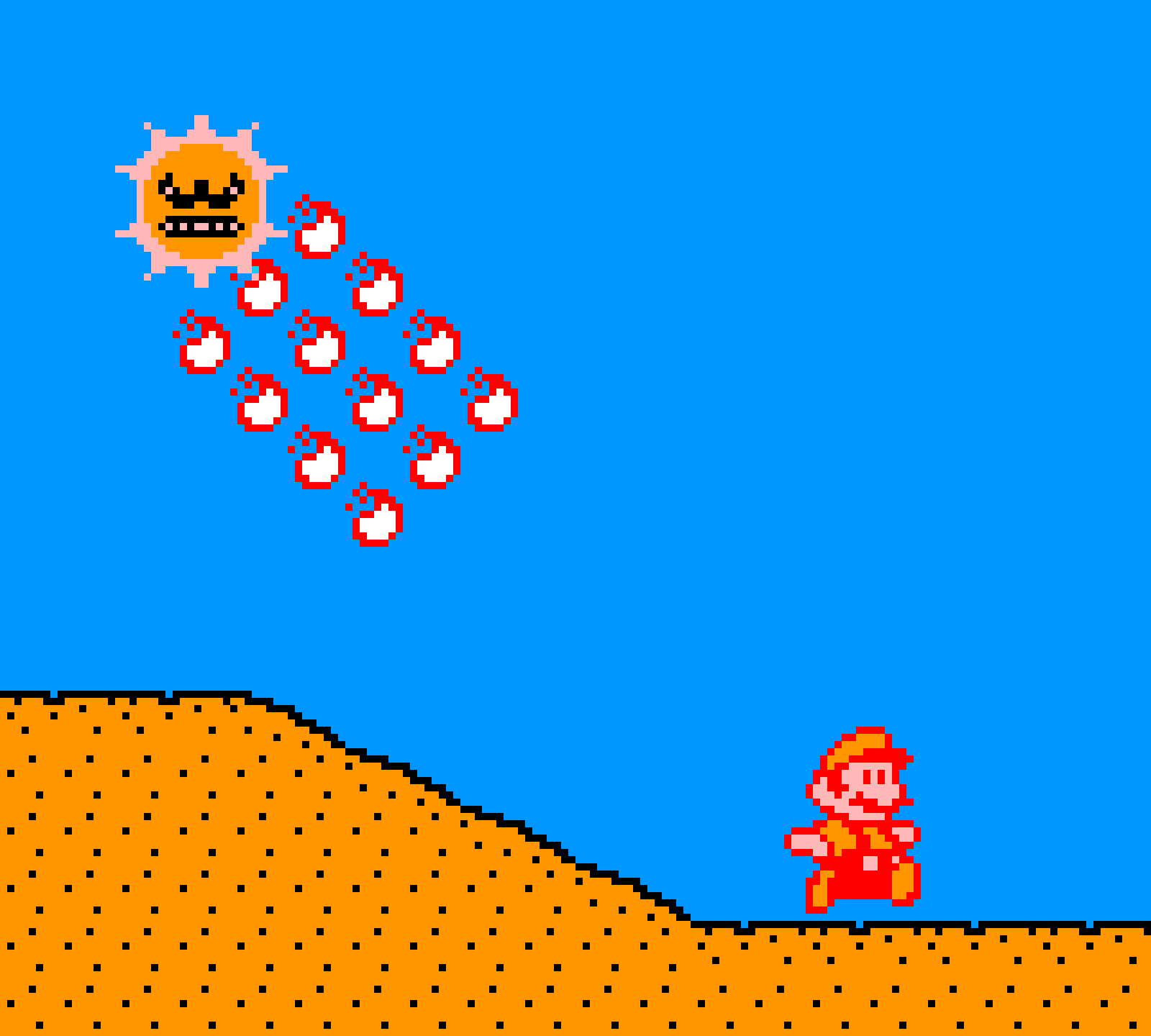 Mario And The Angry Sun