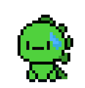 [c66185] Dino Running Tired 2 green
