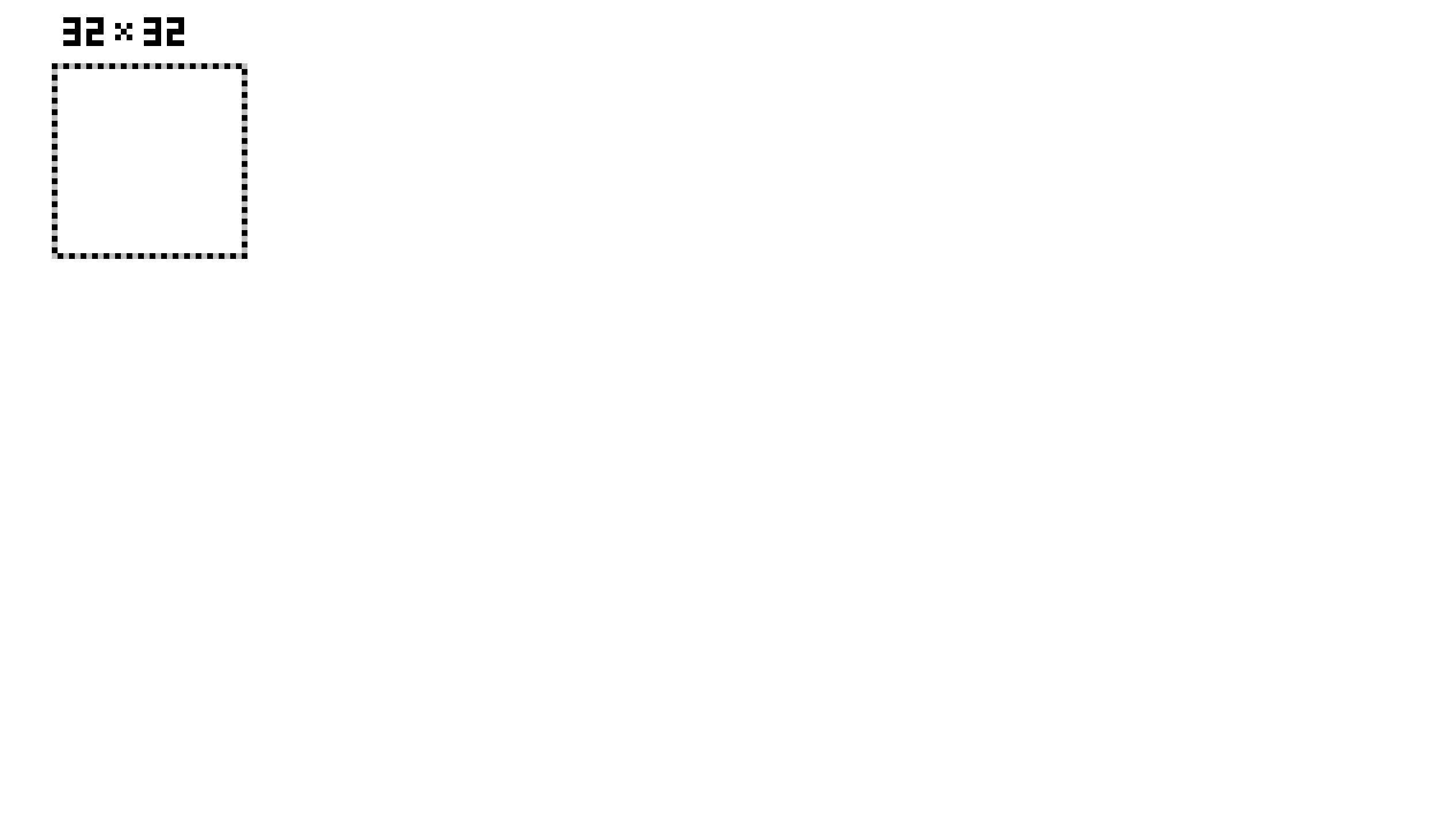 32X32