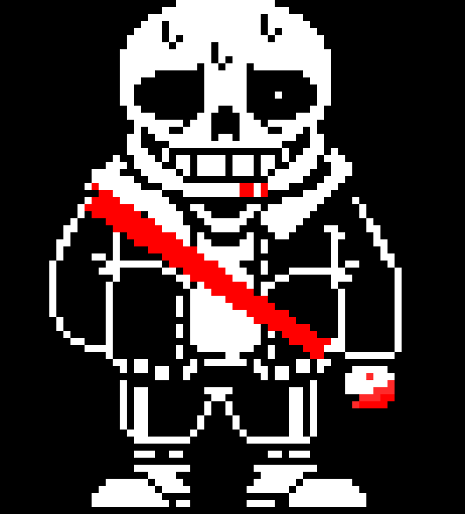 [b7302a] Undertale last breath hardmode phase 2.5 Sans Sprite 