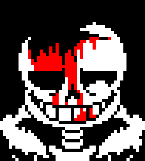 Nobody, nobody else is here... -HorrorTale Sans