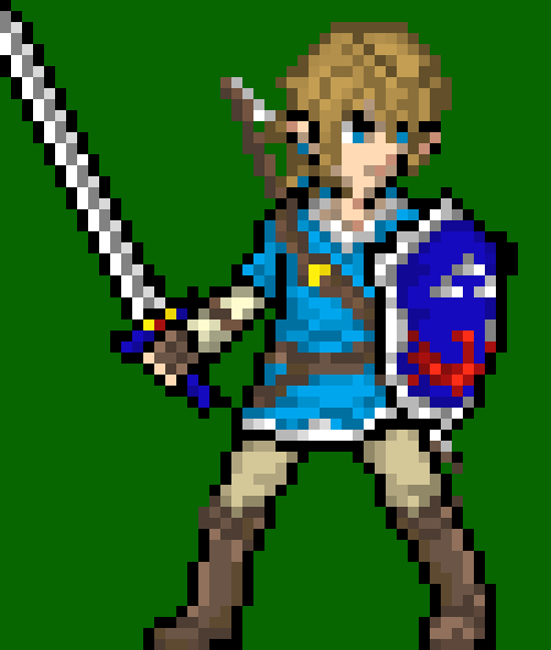 [4076f0] -he turns around, and looks at him. He waves- -Link (cleetus