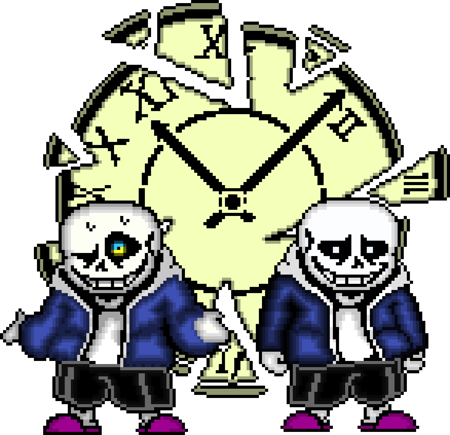 [670d58] Time Paradox Remake V4 (Beginning of Clock Shading)