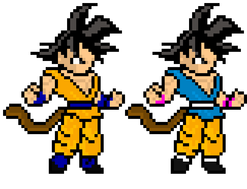 Goku Sprite (GT + Dragon Ball Super) (KamuiSenketsu)