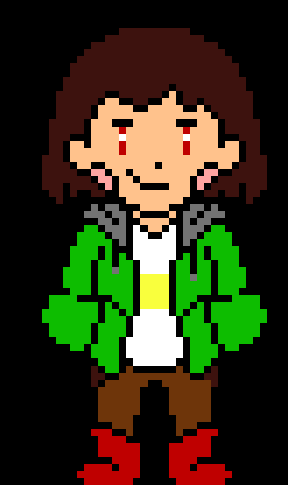 heres a chara sprite for ya caftar