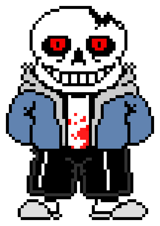 Horrortale Sans Sprite (edited)
