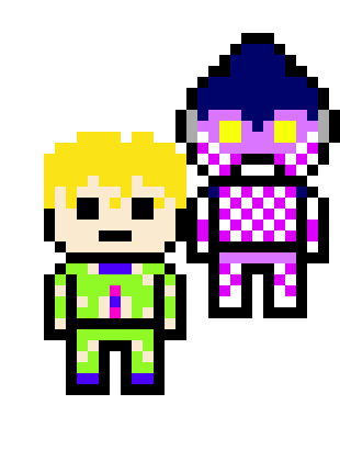 [09c9ab] danganronpa pixel fugo purple haze