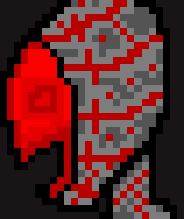 [a366c9] *Teleports to watermelon man and takes a bite out of the left side of his head then teleports away*