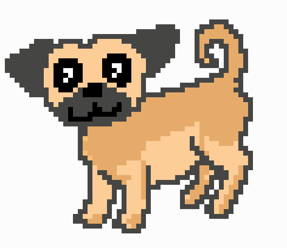 [9664c4] pug little