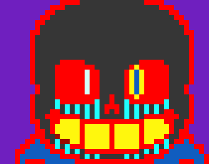 *plays forkknife*- ERROR!sans
