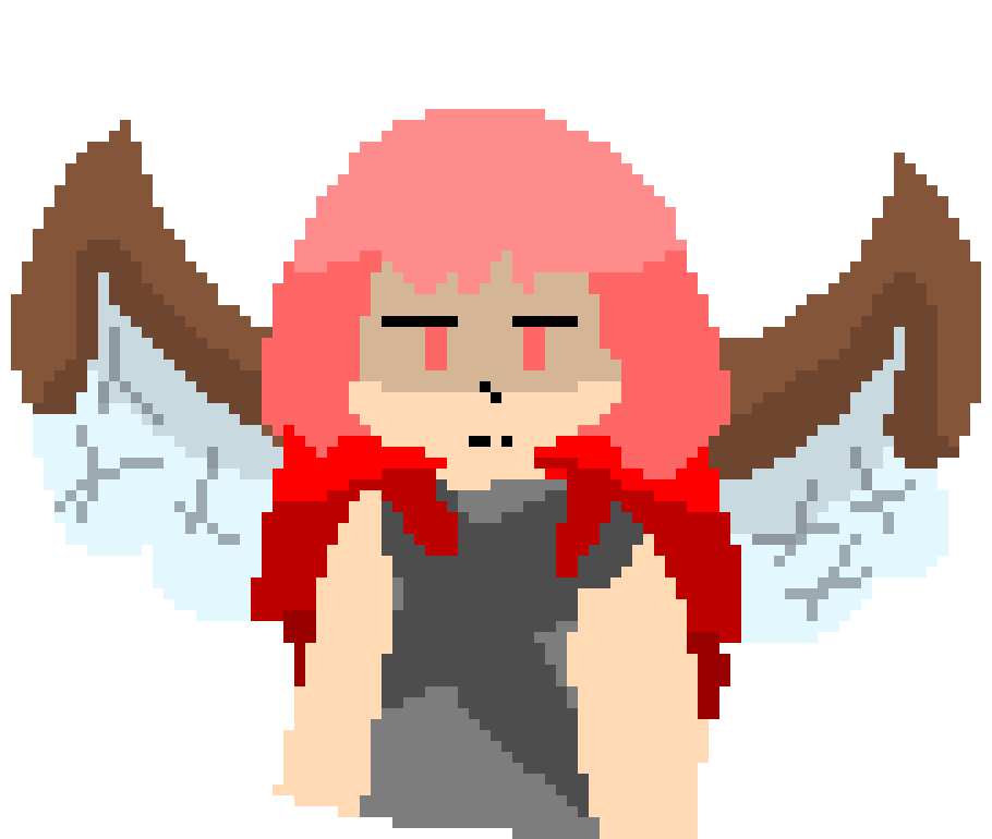 [a2471d] *she looks at the sky and sees the pink streaks* ...Huh. I`m not gonna deal with it...