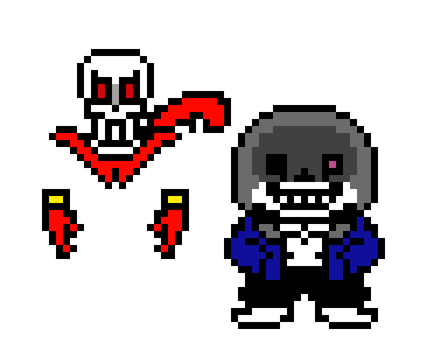 [e7cb18] Dust!Sans sprite