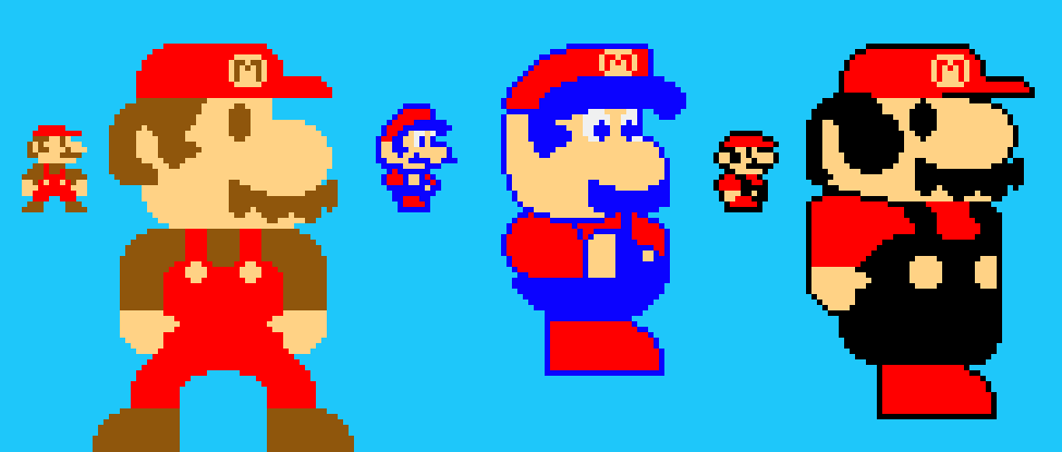 [9664c4] Giant super mario Part 1