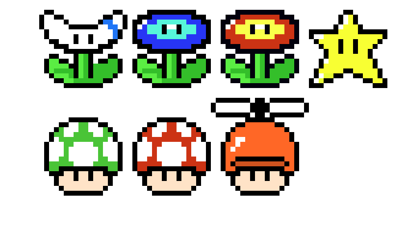 [9664c4] mario bros sprites