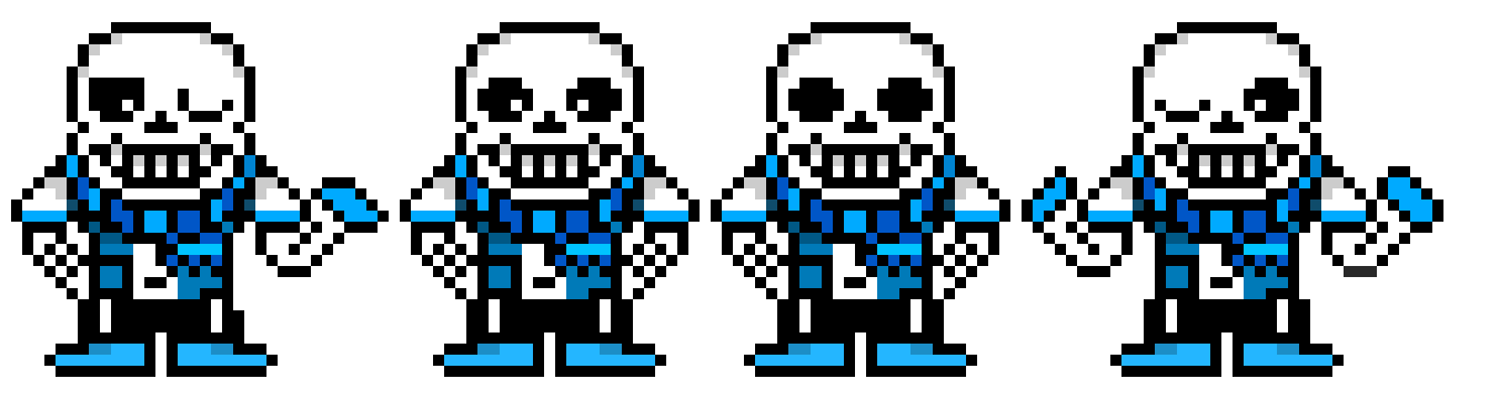 [9664c4] Inverted Fate!Sans. (EXPRESSIONS IN OVERWORLD.)