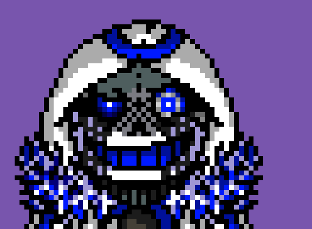 [22ce6d] *Sees the furry in the snow and kicks the head, causing it to turn on* Huh? -Error404