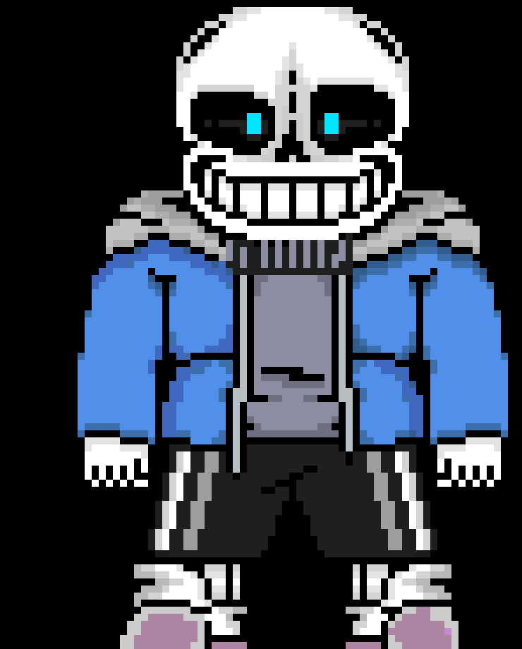 [b6685c] What do you think of this GT Sans sprite i made? -Ash, with a changed ID