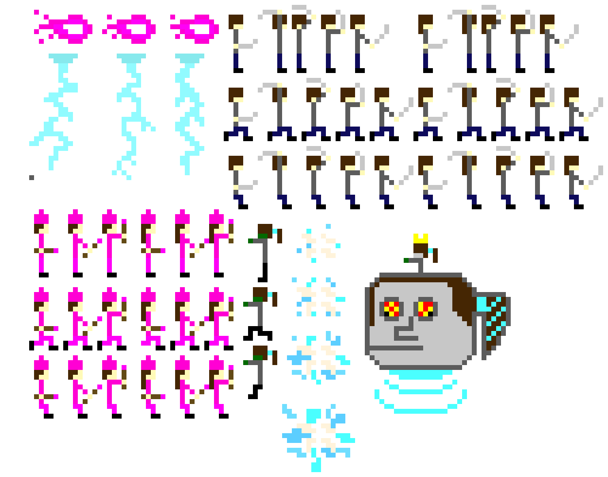 The Mavrick Attack sprites