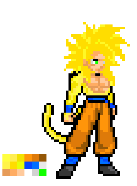 Lunar Super Saiyan Goku