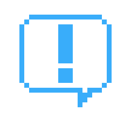 [7ee96b] Blue Exclamation Point