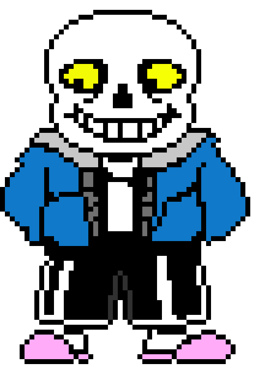 Sans Shadow side eye