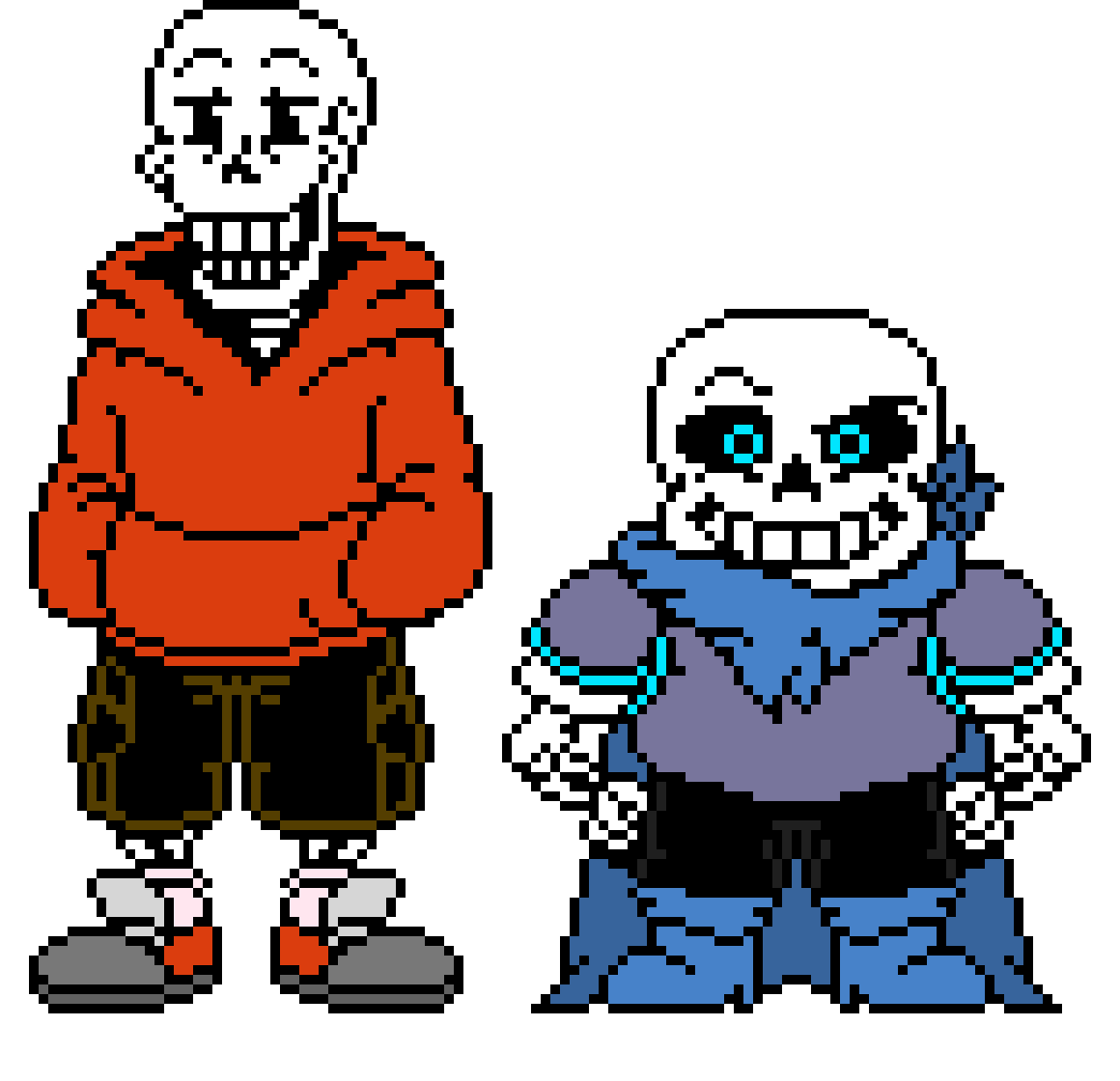 [54b9ad] Underswap Sans and Papyrus
