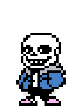 [ffbf3a] undertale 2 sans battle sprites