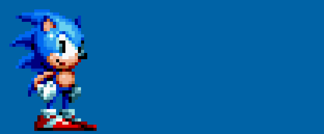 [706342] Sonic Mania Sonic looks at YOU!