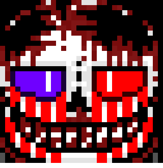 [e8cb42] Ugh fine, goth freak *starts slashing at flowey with his axe, reluctantly* 