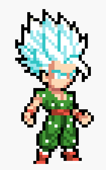 [d6e3ea] snowflake saiyan Gohan (christmas)