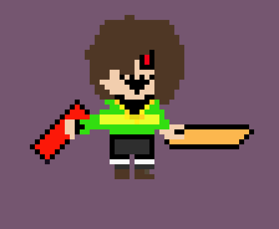chara with fight and erase 