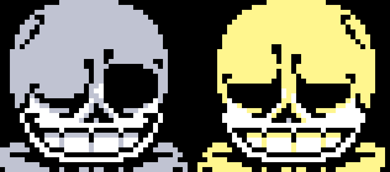 [833b34] [Time Paradox?] He Splits into 2 Sans's