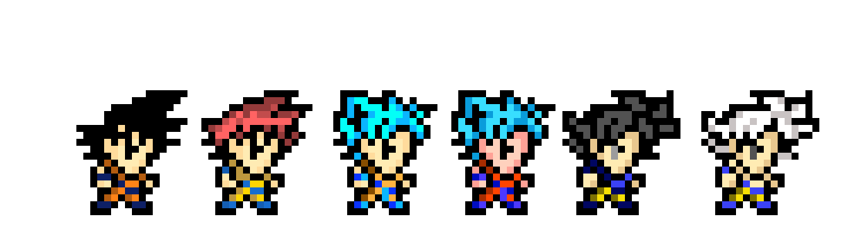 All Goku Forms Dbs