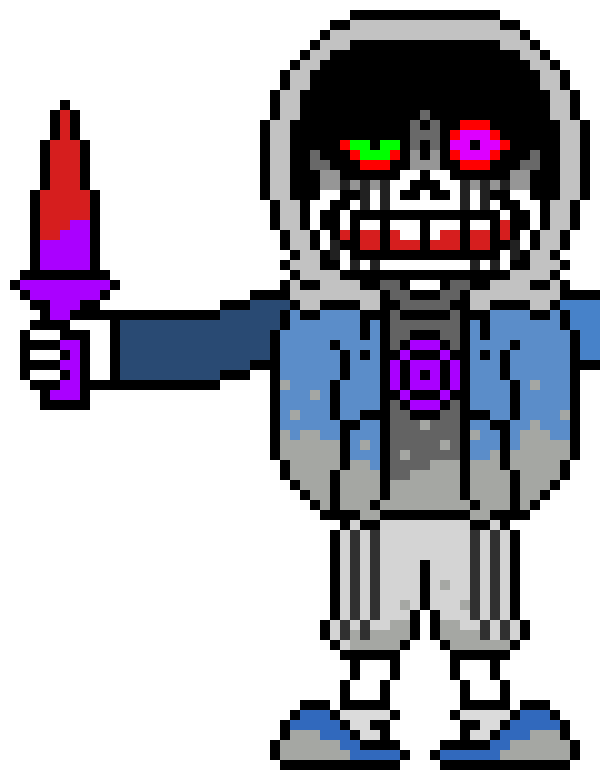 [d6b045] Satsujinki Sans: *Breaks Jacob's head* CAN YOU SHUT THE HELL UP?