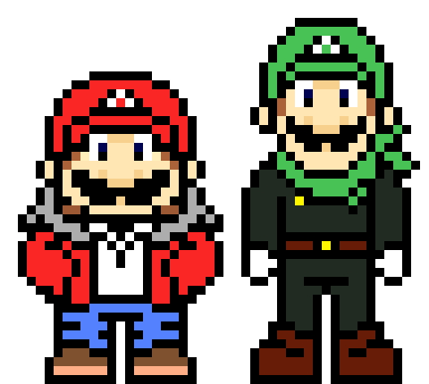[f16278] Undertoad Mario and Luigi Overworld Sprite