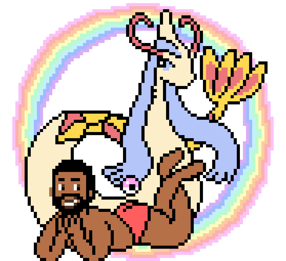 [e9e671] Kevan & Milotic (Shiny Rainbow no Hearts)