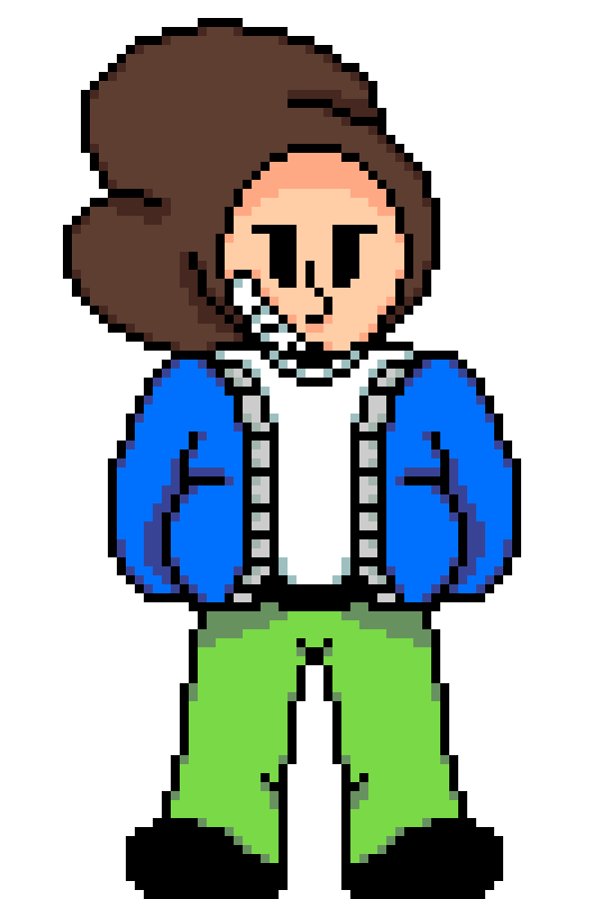 [3e21f9] Evsans is one of my older characters (edits) I made