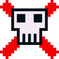 [01b80c] Skull for Krunker 2