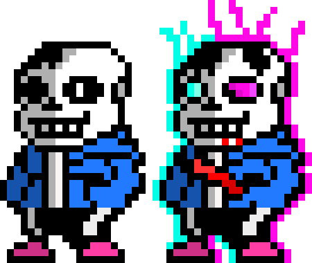 [a8ff59] Deltarune_Glichtale!Sans_Sptrite