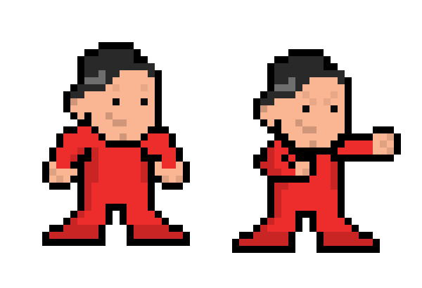 [fc47e2] 8 Bit Fighter Template