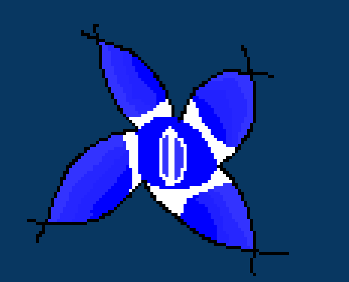 [545995] *suddenly, a large tractorbeam is shot out from the center of the eye, the trajectory spotting right onto dell as it picks them off the ground, like the minecraft witherstorm*