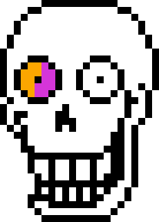 [7f620b] Underswap Papyrushead 4-GlowingEye1