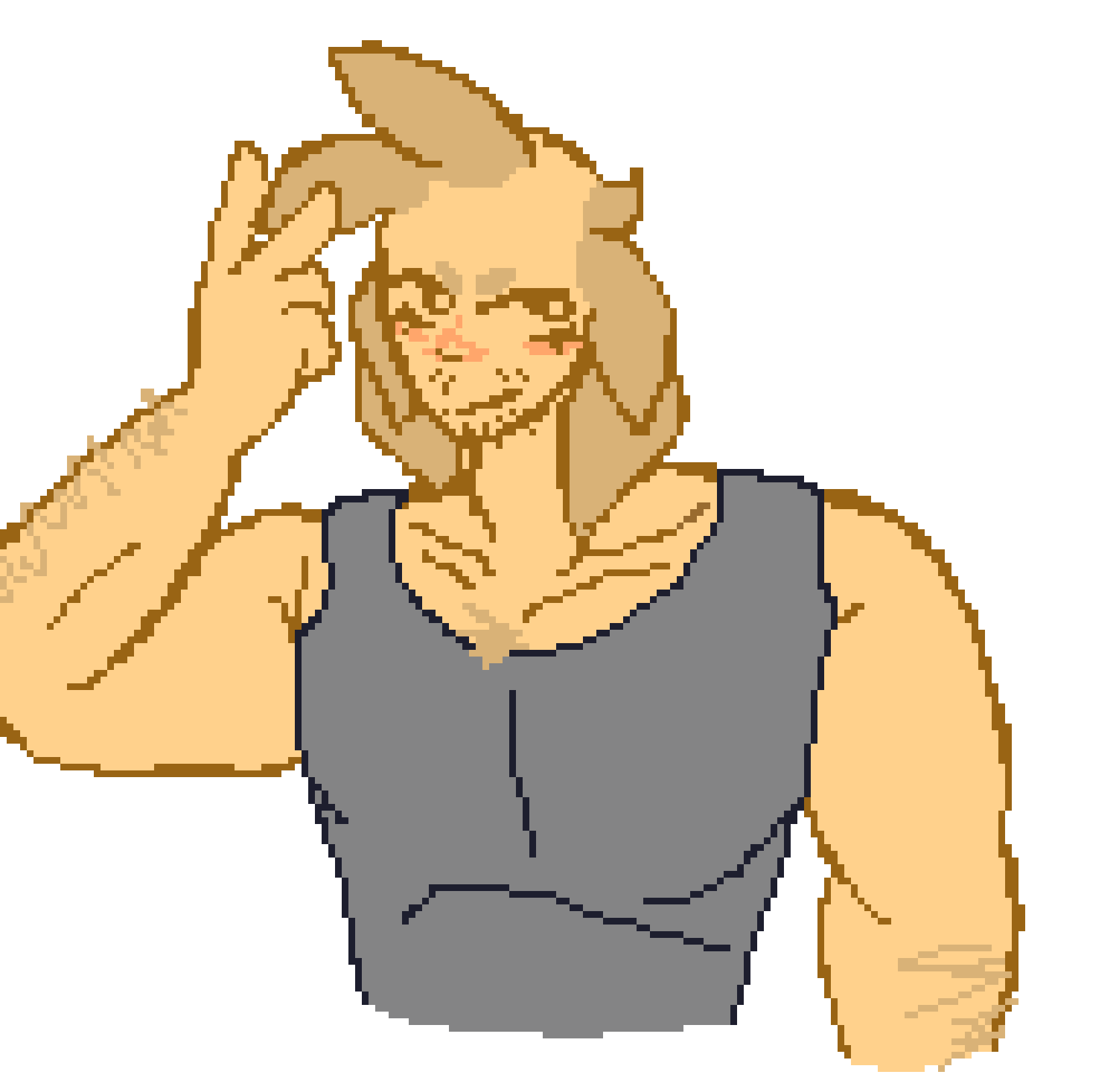[c7be04] messed up on the arm but we ball