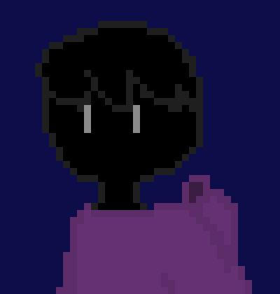 They pull down their hood and take in the night air. It seemed very peaceful, thats if you ignore the fights going on. 
