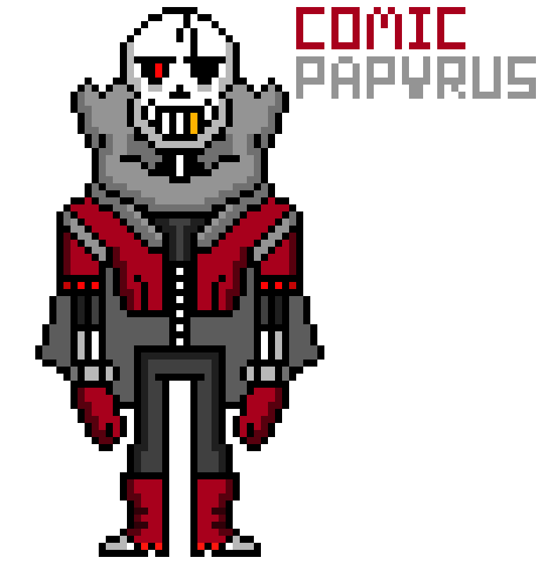 [9664c4] Comic Papyrus Swapfell